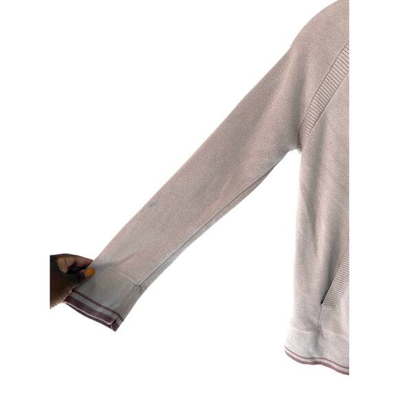 Lululemon Soothe Away Hoodie Sweatshirt Knit Pullover Pink Basic Casual - Picture 5 of 12